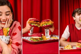 Różowa niespodzianka od&nbsp;KFC – Walentynka dla miłośników burgerów
