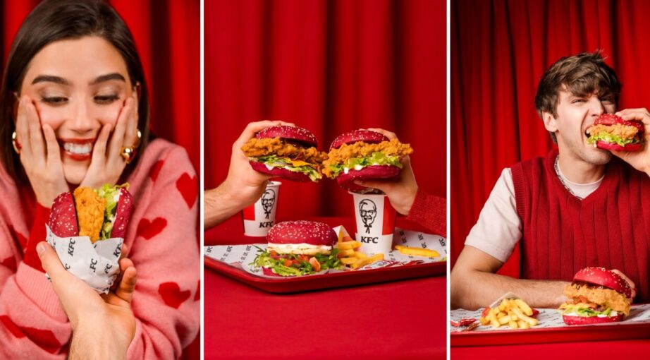 Różowa niespodzianka od&nbsp;KFC – Walentynka dla miłośników burgerów