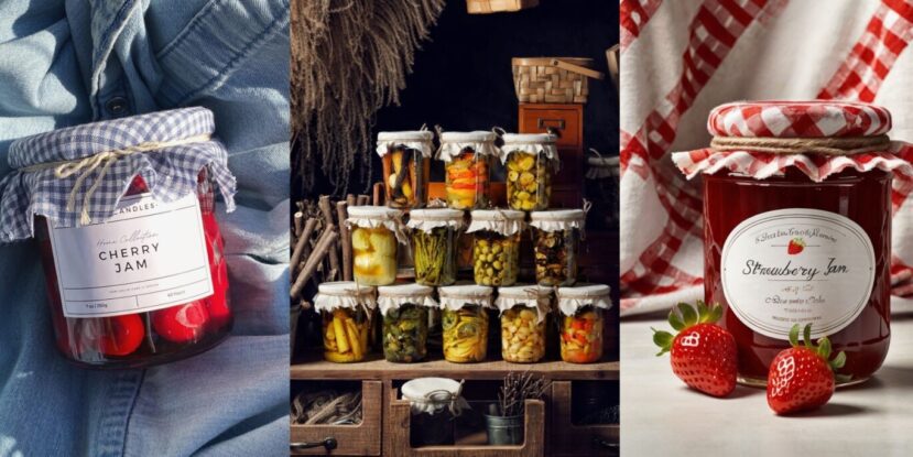 Food design w praktyce – jak opakować domowe przetwory, by zachwycić estetyką? www - fad-15
