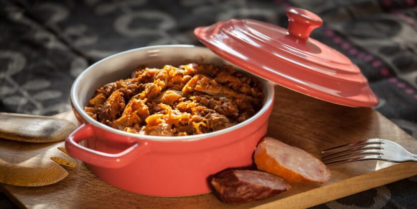 bigos kapusta wigilijna farsz do pierogów food and design