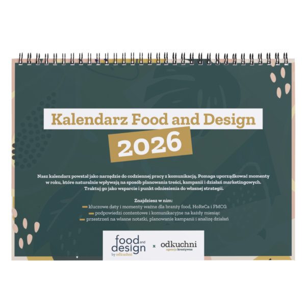 Kalendarz Food and Design 2026