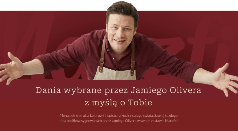 Polska marka i&nbsp;globalne nazwisko – Jamie Oliver łączy siły z&nbsp;Maczfit