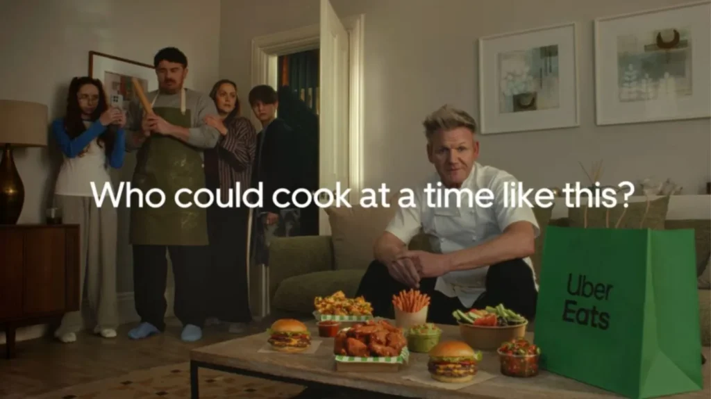 Gordon Ramsay namawia kibiców, by&nbsp;przestali gotować. Uber Eats rusza z&nbsp;globalną kampanią na&nbsp;czas Mundialu 2026