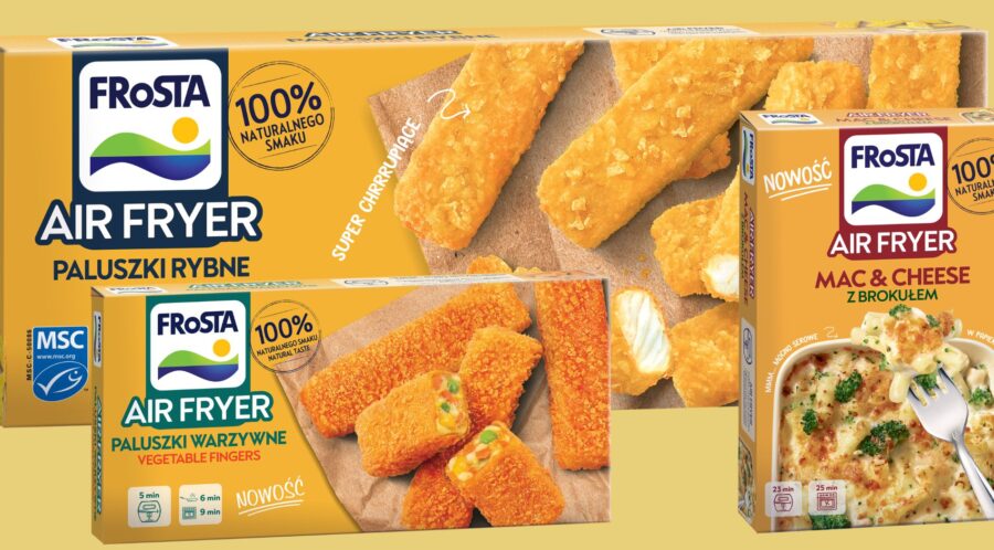 FRoSTA odpowiada na&nbsp;trend air fryera – powstała dedykowana linia produktów