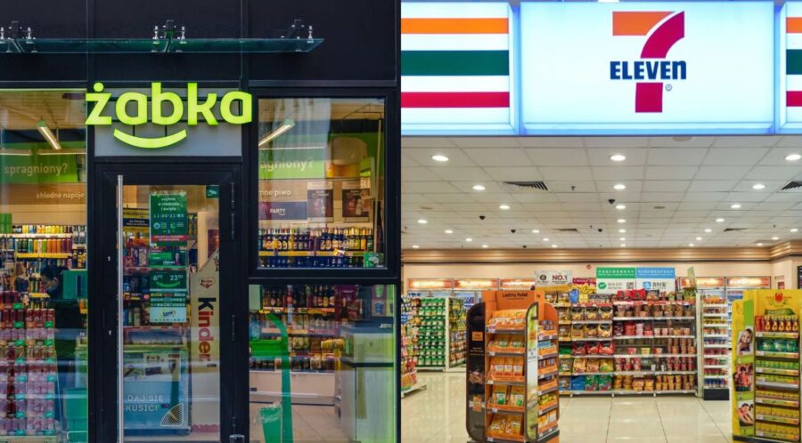 Akcje Żabki lecą w&nbsp;górę. Rynek reaguje na&nbsp;doniesienia o&nbsp;rozmowach z&nbsp;Seven & i&nbsp;Holdings