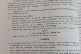 41 tys. zł kary za&nbsp;szyld wystający o&nbsp;2 cm. Warszawska piekarnia walczy o&nbsp;przetrwanie