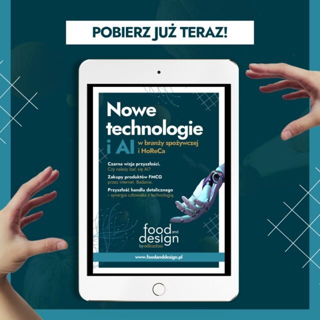 We remind you that on our portal foodanddesign.pl you will find an e-book full of inspiration and opportunities for the development of the consumer industry and HoReCa! Don't delay - learn how to use AI in your actions right now! LINK IN THE BIO!#foodanddesign #fooddesign #fooddesignproject #projektfoodanddesign #branżaspożywcza #fmcg #horeca #gastronomia #projektkreatywny #projektfood #innovation #designthinking #fooddesignnews #inspirations #foodinspo