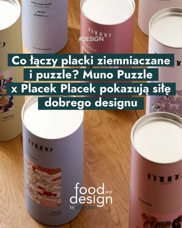 Placki ziemniaczane i puzzle? 🤔 Na pierwszy rzut oka to nietypowe połączenie. Ale właśnie tak powstał projekt Muno Puzzle x Placek Placek - współpraca dwóch marek, które łączy znacznie więcej niż mogłoby się wydawać.To opowieść o designie, nostalgii, codziennych rytuałach i o tym, jak budować markę poprzez doświadczenia, a nie tylko produkt. 😍@munopuzzle @placek.placek placek.placek👉  Jak placki ziemniaczane stały się inspiracją dla puzzli? Przeczytaj nowy artykuł na Food and Design. Link w bio.#FoodAndDesign #Design #Branding #FoodDesign #PolskieMarki