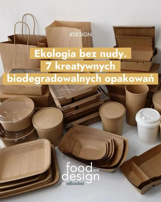 Opakowanie z alg? Z grzybni? A może takie, które można skompostować albo nawet... zjeść? 👀Ekologiczne opakowania przeszły w ostatnich latach ogromną metamorfozę. Dziś nie chodzi już tylko o ograniczanie odpadów, ale także o design, innowacje i zupełnie nowe podejście do materiałów.@ecovative @notpla @biopak @seedphytonutrients 👉 Jeśli chcesz zobaczyć najciekawsze przykłady, link do artykułu znajdziesz w bio.#foodanddesign #packagingdesign #sustainabledesign #ecodesign #foodpackaging