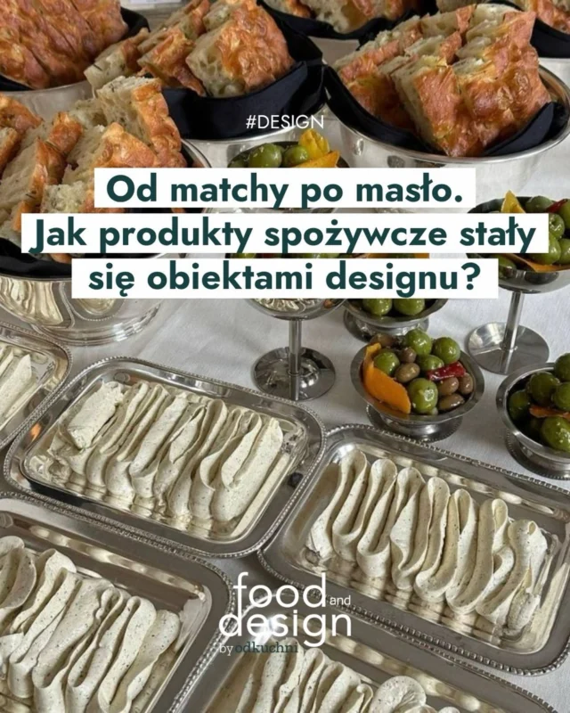 Matcha na kuchennym blacie, kostka masła sfotografowana jak obiekt designu, butelka oliwy, która wygląda jak element wystroju wnętrza. ✨Produkty spożywcze coraz częściej pełnią znacznie więcej funkcji niż tylko zaspokajanie głodu. Stają się częścią estetyki, stylu życia i sposobu, w jaki urządzamy codzienność.👉 Jeśli chcesz dowiedzieć się, skąd wzięło się to zjawisko, link do artykułu znajdziesz w bio.#foodanddesign #foodculture #foodtrends #designinspiration #foodaesthetic