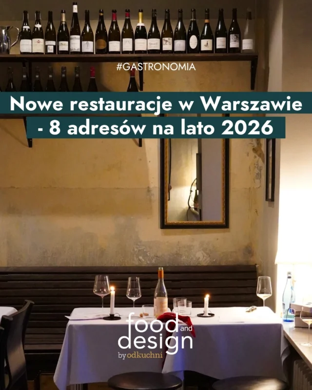Nowe restauracje w Warszawie to dziś coś więcej niż kolejne adresy na mapie miasta. ✨ Coraz częściej stoją za nimi dopracowane koncepty, wyrazista estetyka i pomysł, który spaja kuchnię, wnętrze oraz sposób komunikacji. To właśnie takie miejsca najmocniej definiują kierunek, w którym rozwija się warszawska gastronomia. 🍽️W nowym artykule wybraliśmy 6 otwarć, które szczególnie zwróciły naszą uwagę tego lata.@supperbarwaw@w__masle@ballaro_warsaw@babajaga_warszawa@charlotte_bistro@kiciabistro@coucoubistro@ustawkakawiarnia👉 Pełna lista lokali już na portalu, link w bio!#foodanddesign #warszawa #gastronomia #restauracje #hospitality