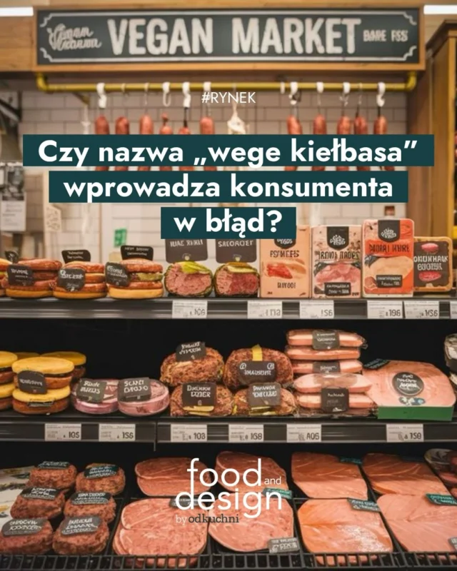 „Wege kiełbasa” czy „roślinna kiełbasa”? 🤔 Choć wokół takich nazw regularnie wybuchają dyskusje, badania pokazują coś interesującego - konsumenci zazwyczaj nie mają problemu z rozpoznaniem produktów roślinnych.Dobra nazwa nie ma wprowadzać w błąd. Ma ułatwiać wybór i podpowiadać, czego można spodziewać się po produkcie.W najnowszym artykule przyglądamy się temu, jak na nazewnictwo produktów roślinnych patrzą konsumenci, prawo i sama branża gastronomiczna.👉 Przeczytaj cały artykuł na foodanddesign.pl., link znajdziesz w bio!#foodanddesign #gastronomia #żywnośćroślinna #marketing #horeca