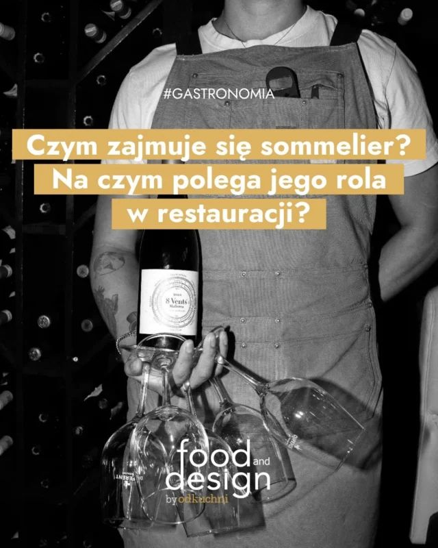 Rola sommeliera nie kończy się na poleceniu butelki wina do kolacji. 🍷 To osoba, która tworzy kartę win, szkoli zespół i dba o to, by każdy wybór był częścią spójnego doświadczenia gościa. ✨W najnowszym artykule pokazujemy, jak wygląda praca sommeliera od kuchni i dlaczego jego rola w restauracji jest dziś znacznie większa, niż mogłoby się wydawać.👉 Jeśli chcesz dowiedzieć się więcej o pracy sommeliera przeczytaj cały artykuł na Food and Design - link w bio!#foodanddesign #gastronomia #sommelier #wino #horeca