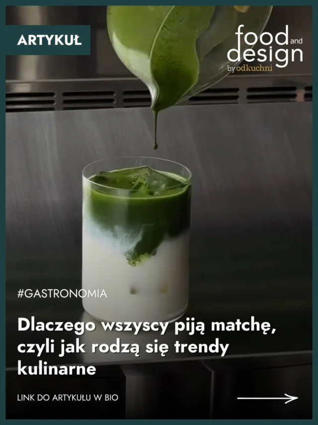 Dlaczego jednego dnia wszyscy mówią o matchy, a chwilę później pojawia się w niemal każdej kawiarni? 🤔 Nie każdy kulinarny trend jest chwilową modą. Niektóre produkty zostają z nami na dłużej, bo odpowiadają na zmieniające się potrzeby konsumentów i z czasem stają się nowym standardem. ✨W najnowszym artykule przyglądamy się temu, jak powstają food trendy i skąd restauratorzy wiedzą, które z nich naprawdę warto wprowadzić do menu.👉 Przeczytaj cały artykuł na foodanddesign.pl - link w bio!#foodanddesign #gastronomia #foodtrends #horeca #design