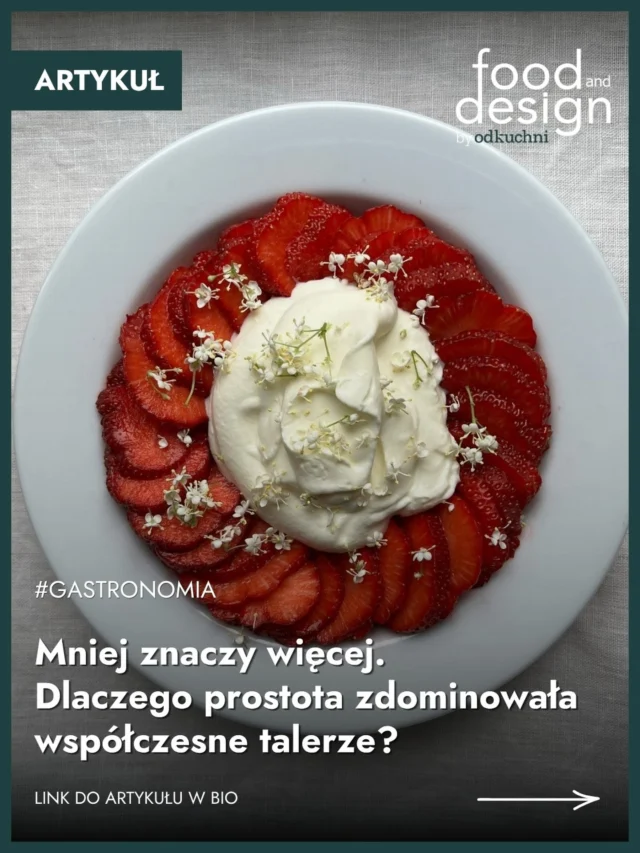 Mniej dekoracji. Więcej produktu. 🍽️ Współczesny plating rzadziej próbuje zaskakiwać liczbą elementów. Zamiast tego stawia na jakość składników, przemyślaną kompozycję i przestrzeń, która pozwala produktowi grać główną rolę. ✨W najnowszym artykule sprawdzamy, dlaczego prostota stała się nowym językiem luksusu i jak zmieniło się podejście restauracji premium do prezentacji dań.👉 Link do artykułu w bio!#foodanddesign #finedining #fooddesign #gastronomia #plating
