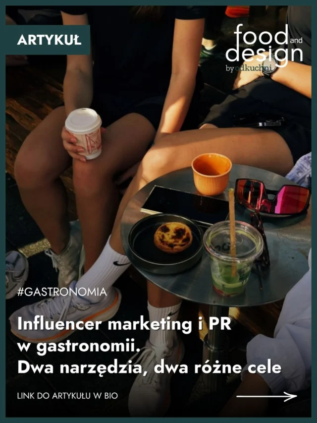 Influencer czy media? ✨  To nie jest wybór między dwoma sposobami promocji. To dwa narzędzia, które odpowiadają na zupełnie różne potrzeby.Influencer marketing pomaga szybko zwrócić uwagę na restaurację. PR buduje jej wiarygodność, opowiada historię marki i wzmacnia pozycję na rynku.W najnowszym artykule przyglądamy się temu, kiedy warto postawić na influencera, kiedy na działania PR i dlaczego najlepsze efekty daje połączenie obu strategii. 😍👉 Przeczytaj cały artykuł na foodanddesign.pl. - link w bio!#foodanddesign #gastronomia #marketing #publicrelations #horeca